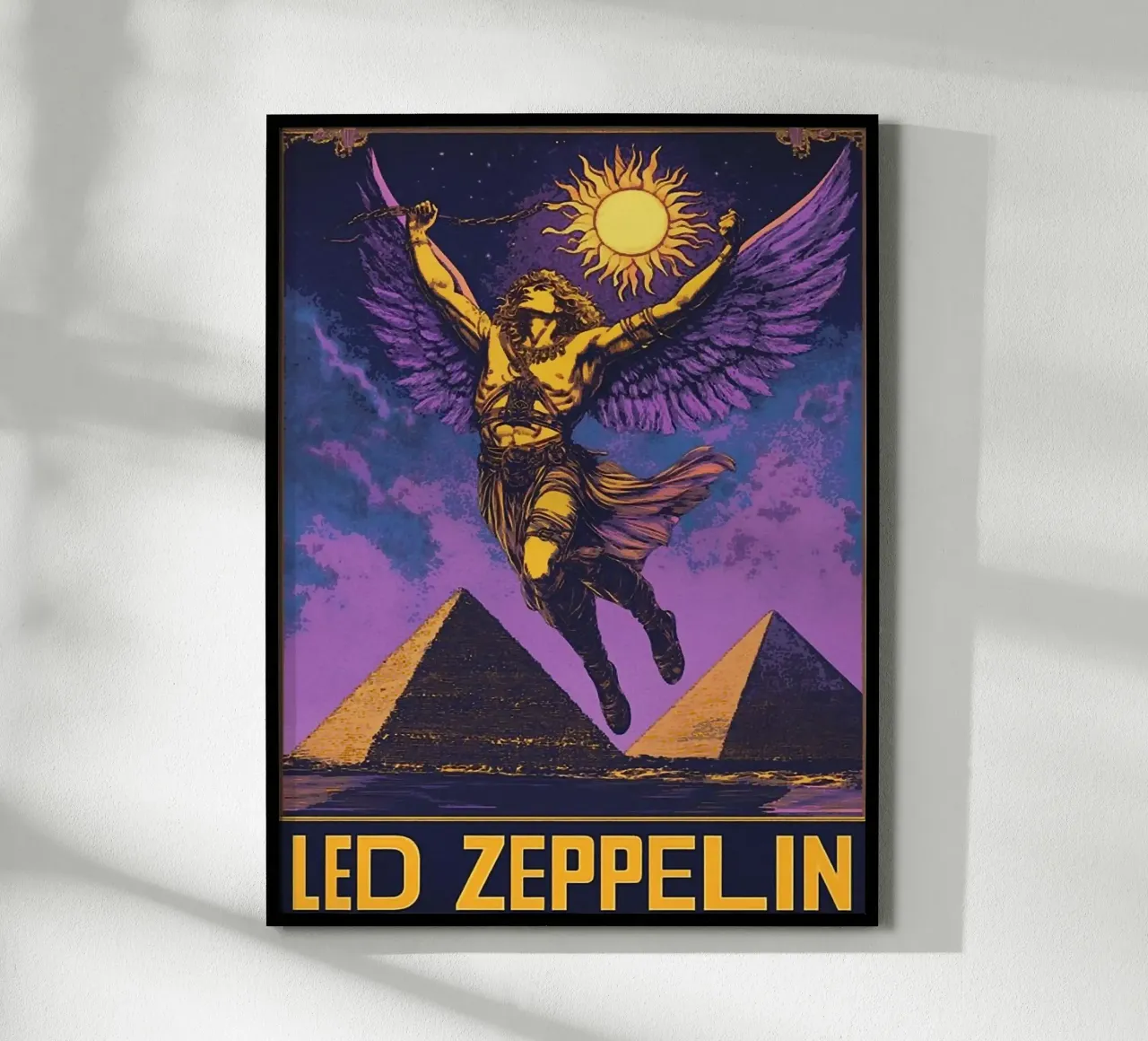 Le groupe Led Zeppelin hahnemühle de vanhesling