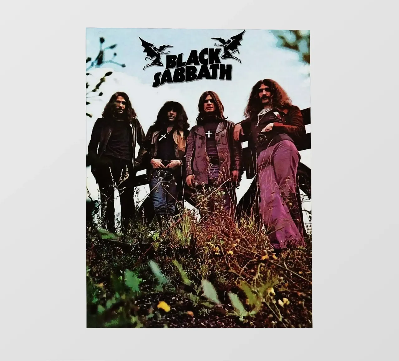 Il gruppo dei Black Sabbath telo in pvc da vanhesling