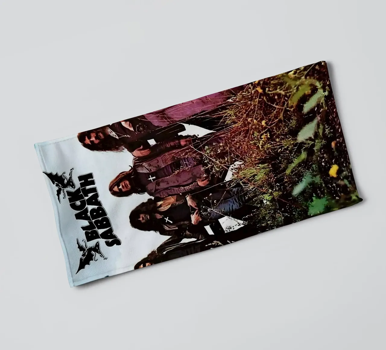 Black Sabbath band towel by vanhesling