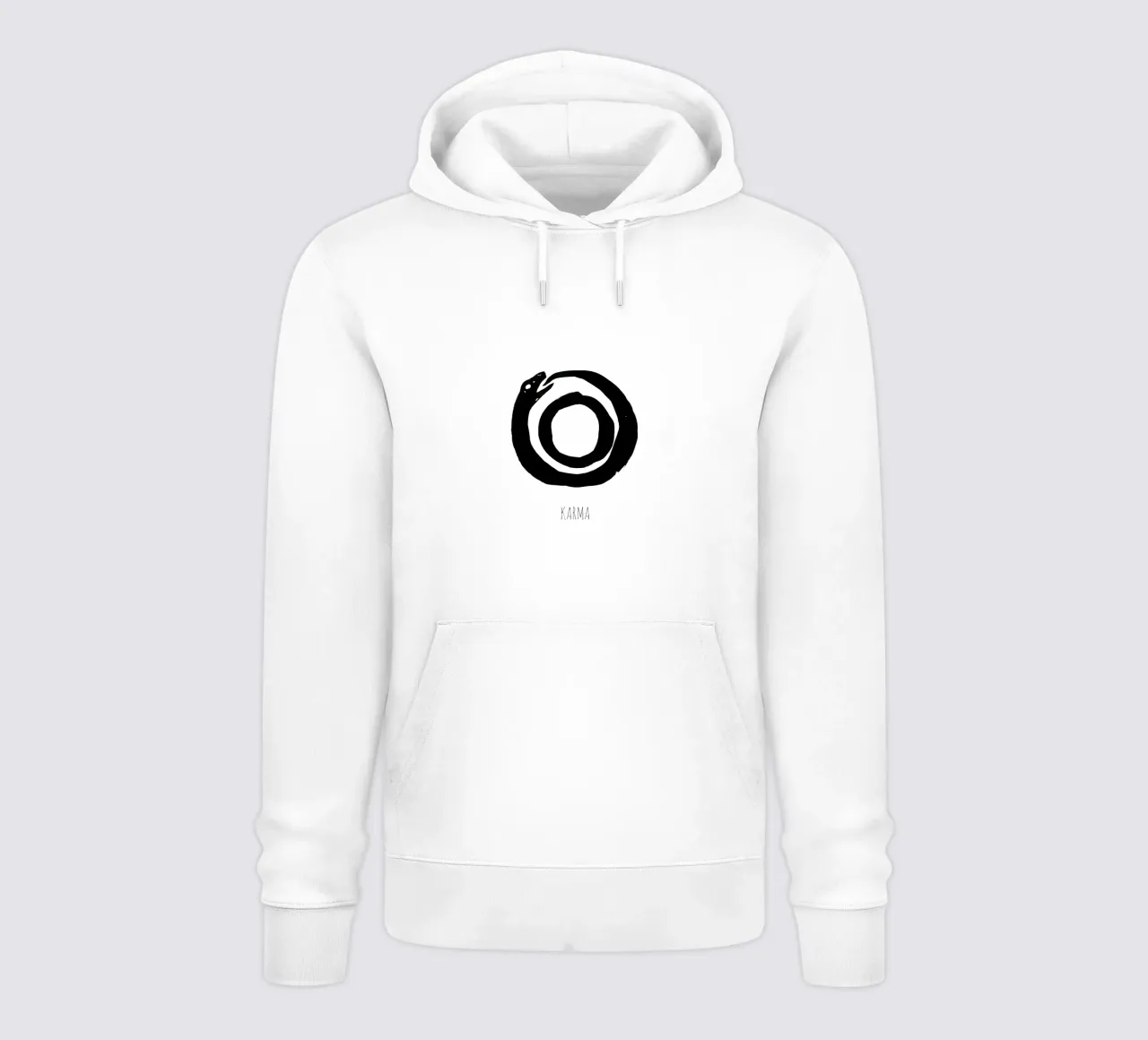 Karma is a full Circle felpa con cappuccio da Attaboy Dsgn