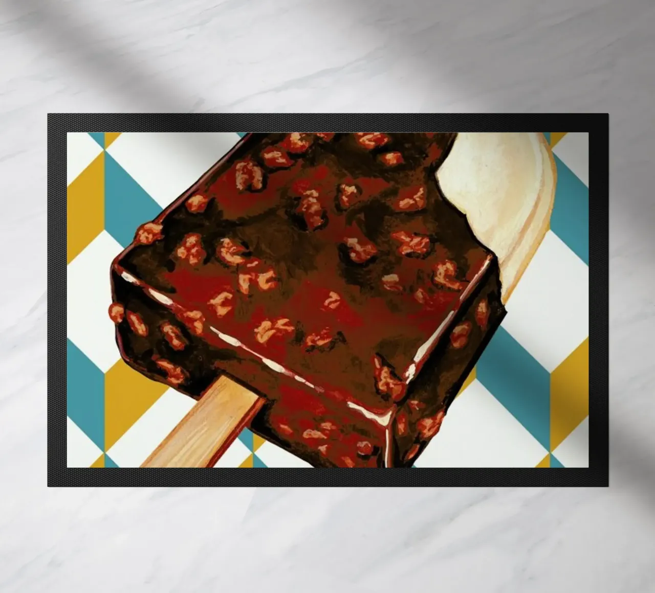 Krunchsicle doormat by Kelly Gilleran