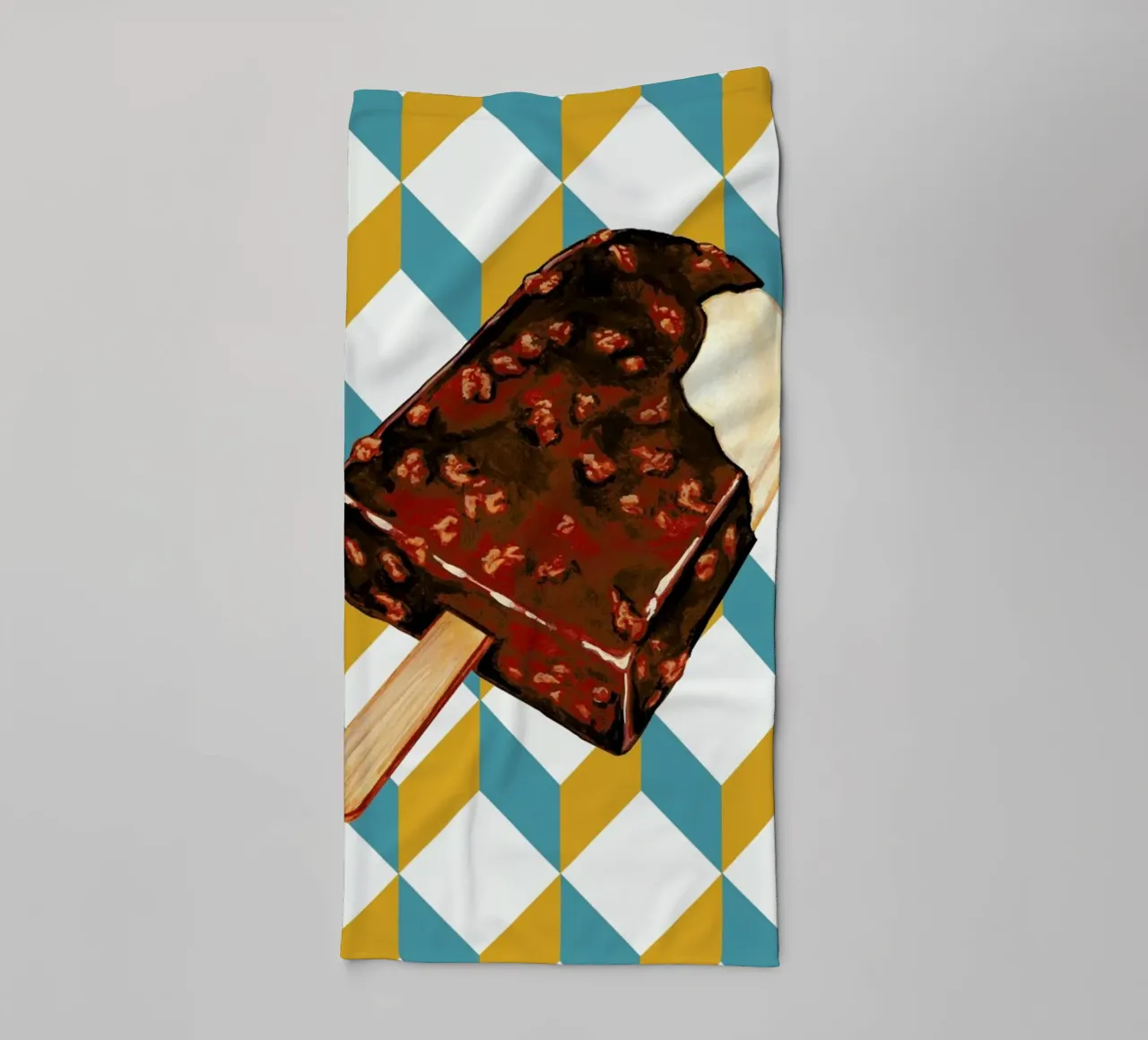 Krunchsicle towel by Kelly Gilleran