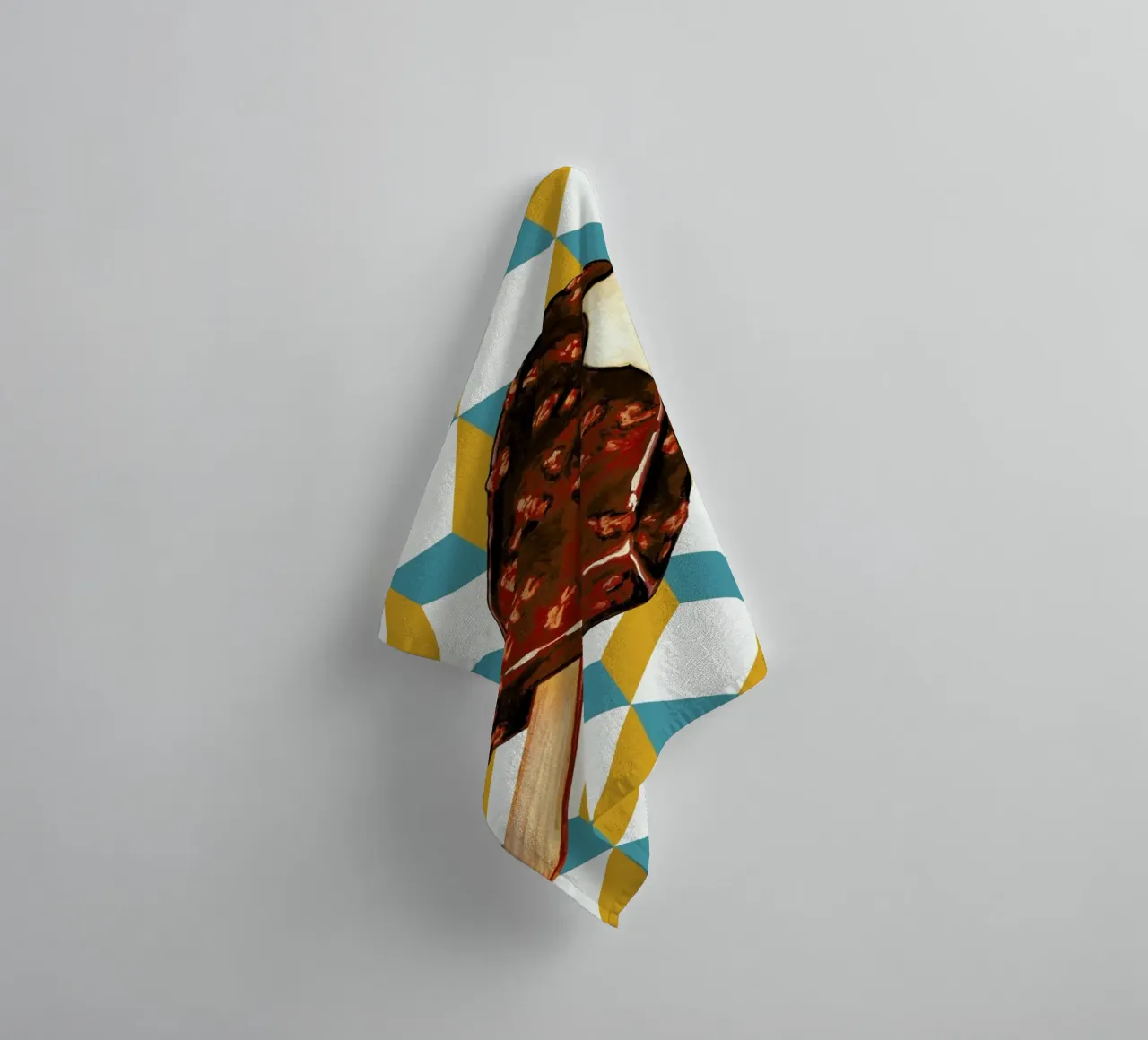 Krunchsicle towel by Kelly Gilleran