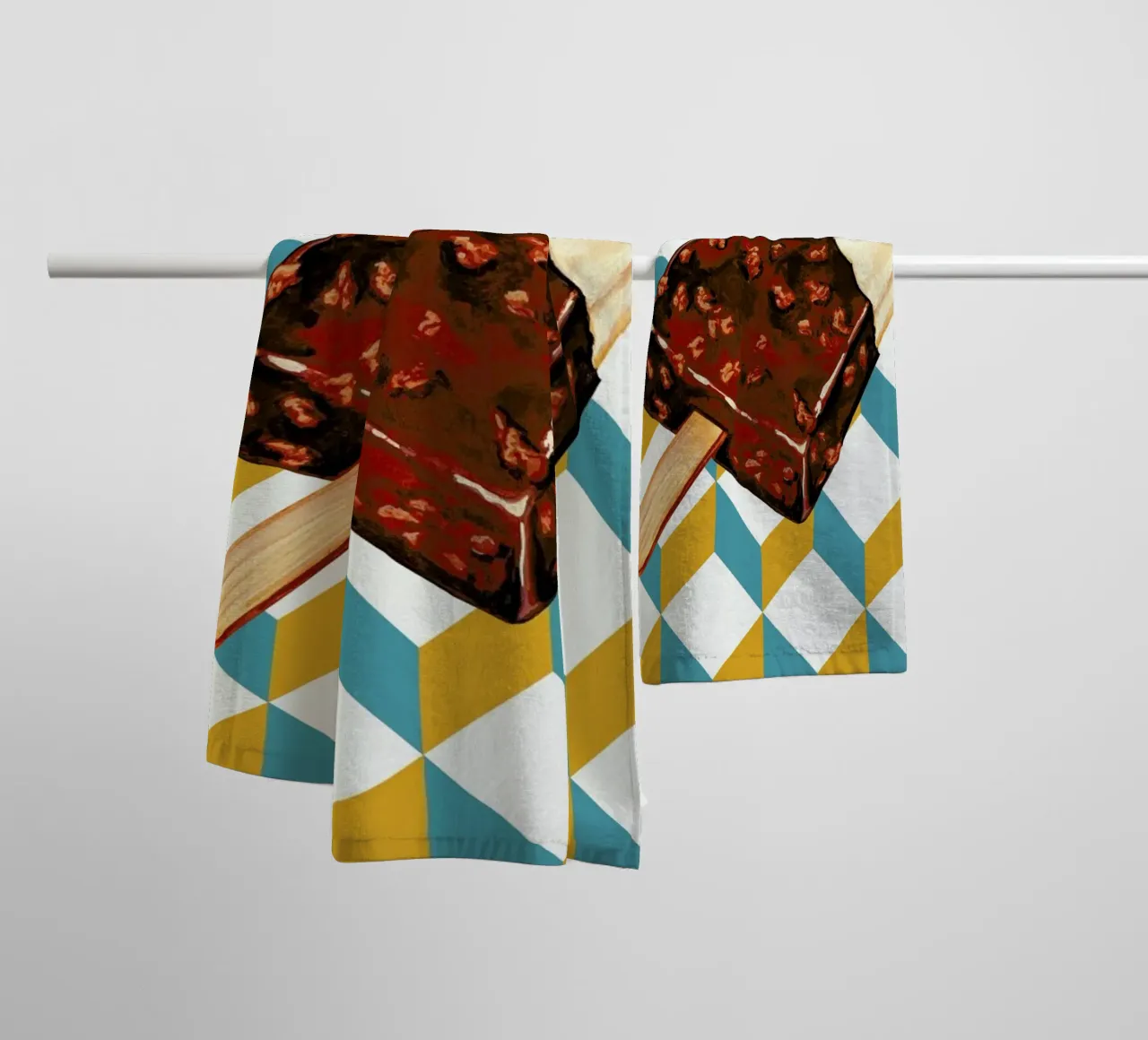 Krunchsicle towel by Kelly Gilleran