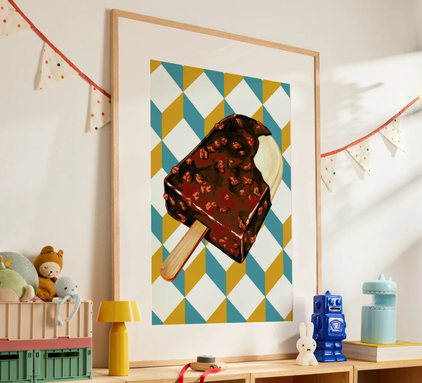 Krunchsicle poster by Kelly Gilleran