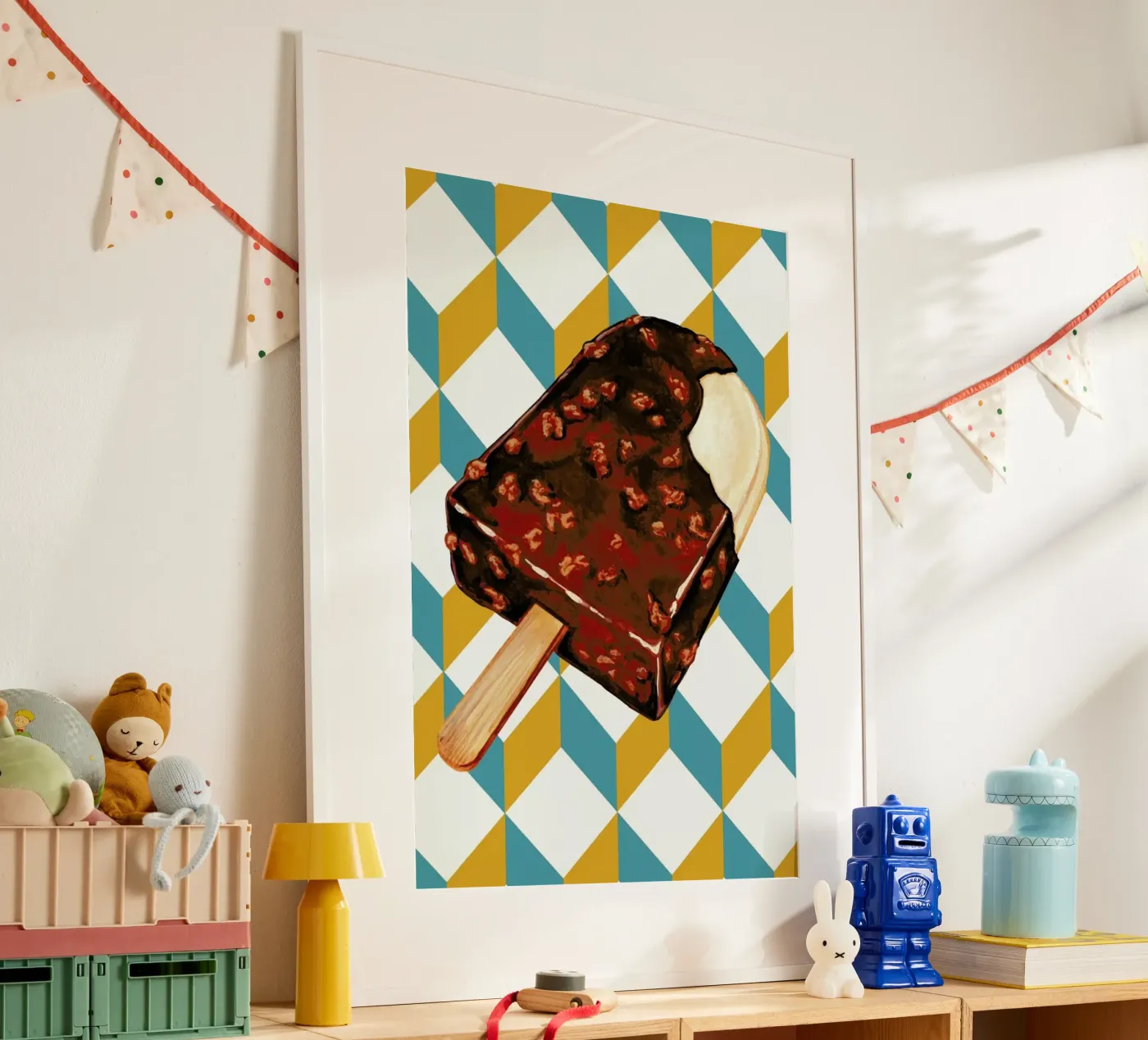 Krunchsicle poster by Kelly Gilleran