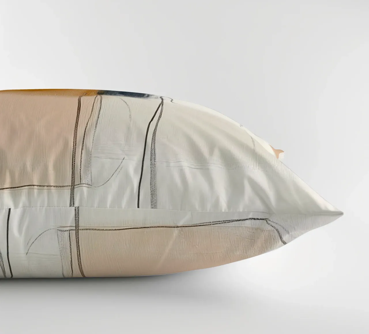 Forme geometriche astratte - Espressione moderna e minimalista cuscino da vintagepod