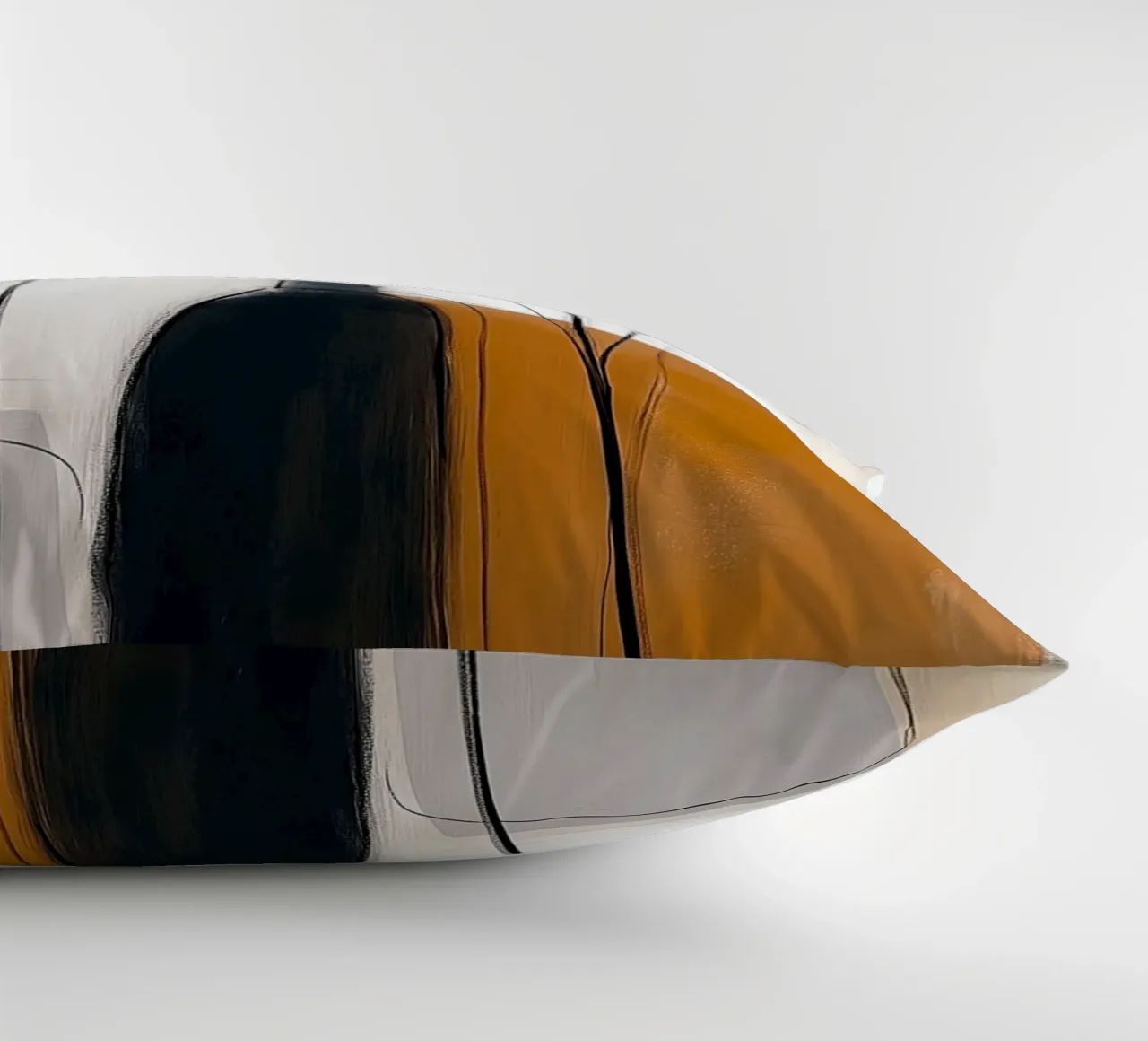 Botaniche astratte minimaliste - Forme geometriche neutre cuscino da vintagepod