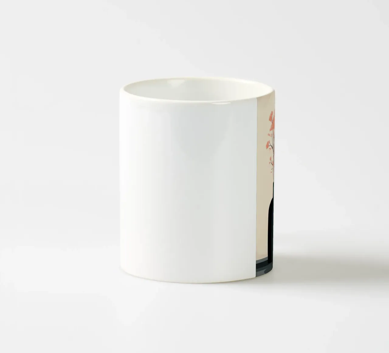 Vasi astratti Boho - Composizione floreale sui toni della terra tazza in ceramica da vintagepod
