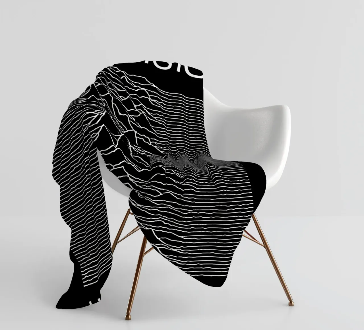 Groupe Joy Division plaid polaire de vanhesling