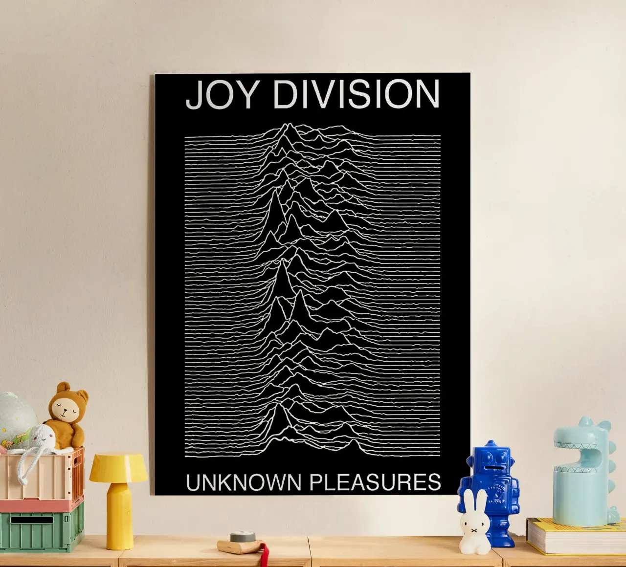 Groupe Joy Division plexiglas de vanhesling