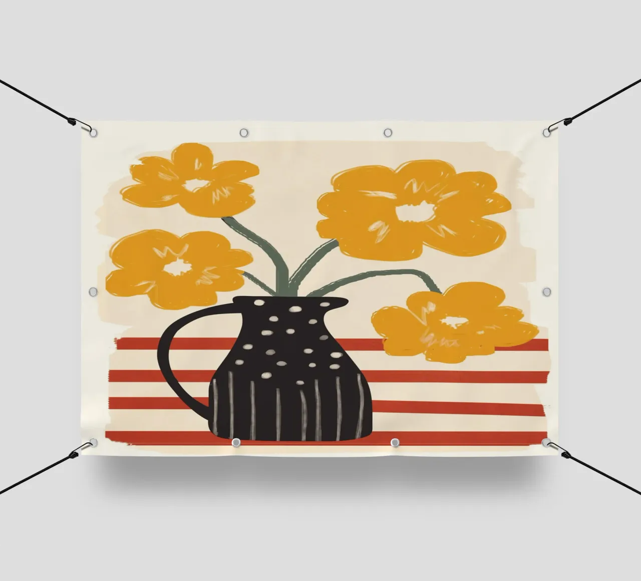 Modern Botanicals No. 2 telo in pvc da Nadjaa
