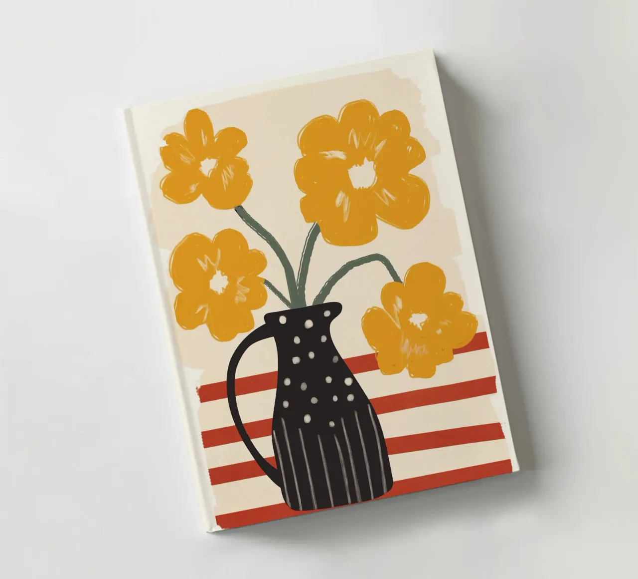 Modern Botanicals No. 2 notebook by Nadjaa