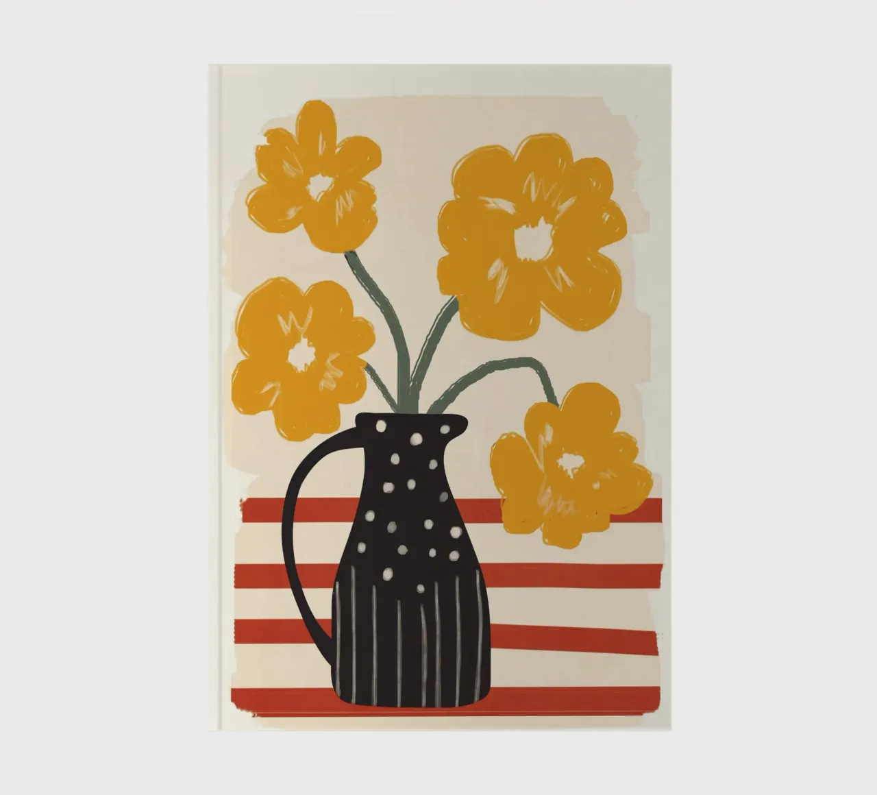 Modern Botanicals No. 2 notebook by Nadjaa