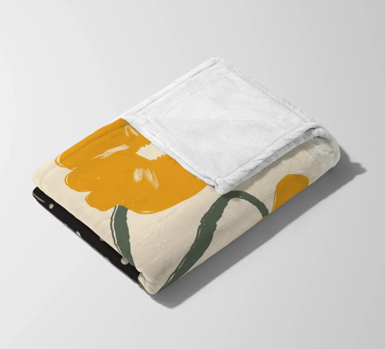 Modern Botanicals No. 2 coperta in pile da Nadjaa