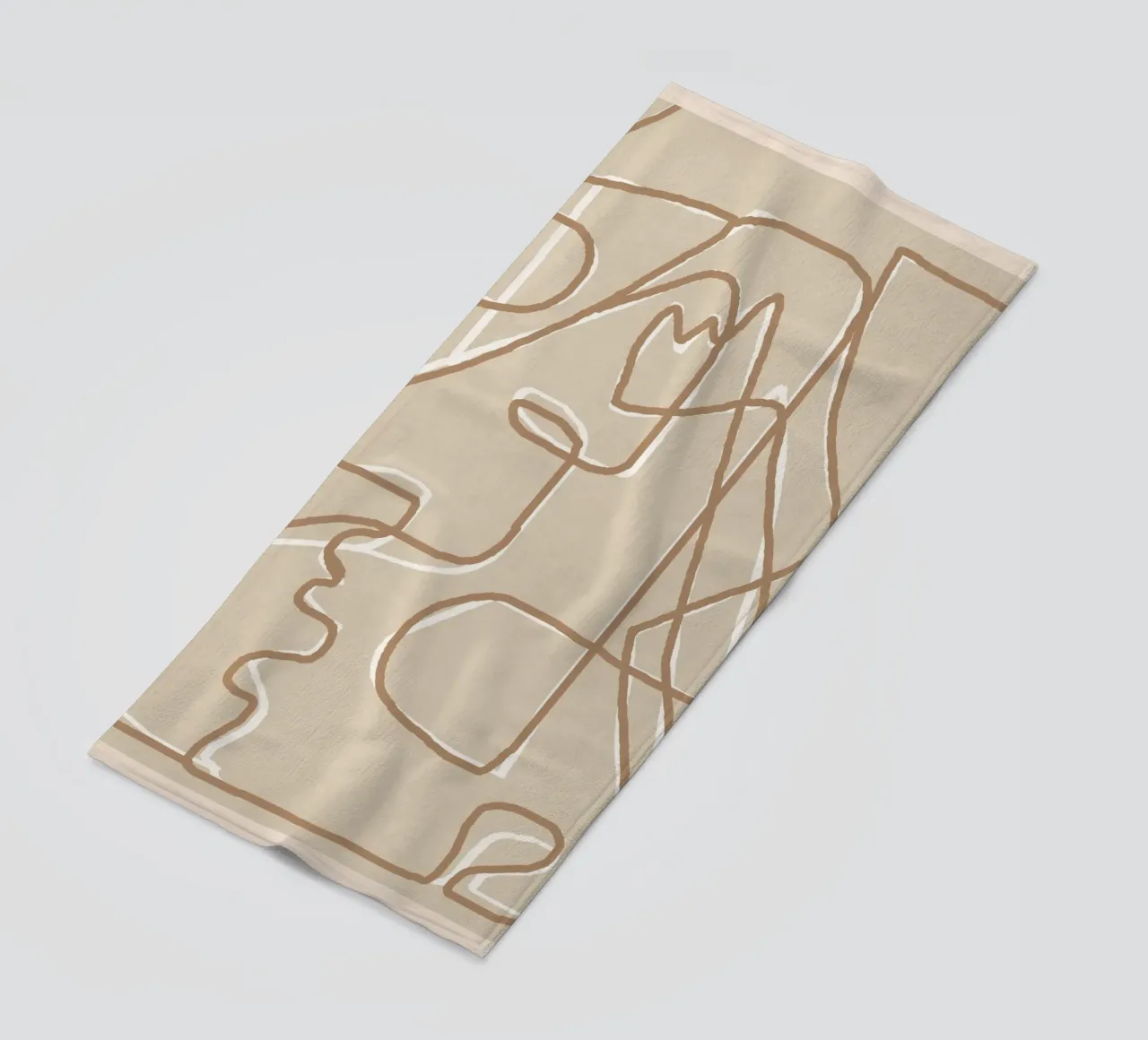 Abstract Face Sketch 2 telo mare da Nadjaa