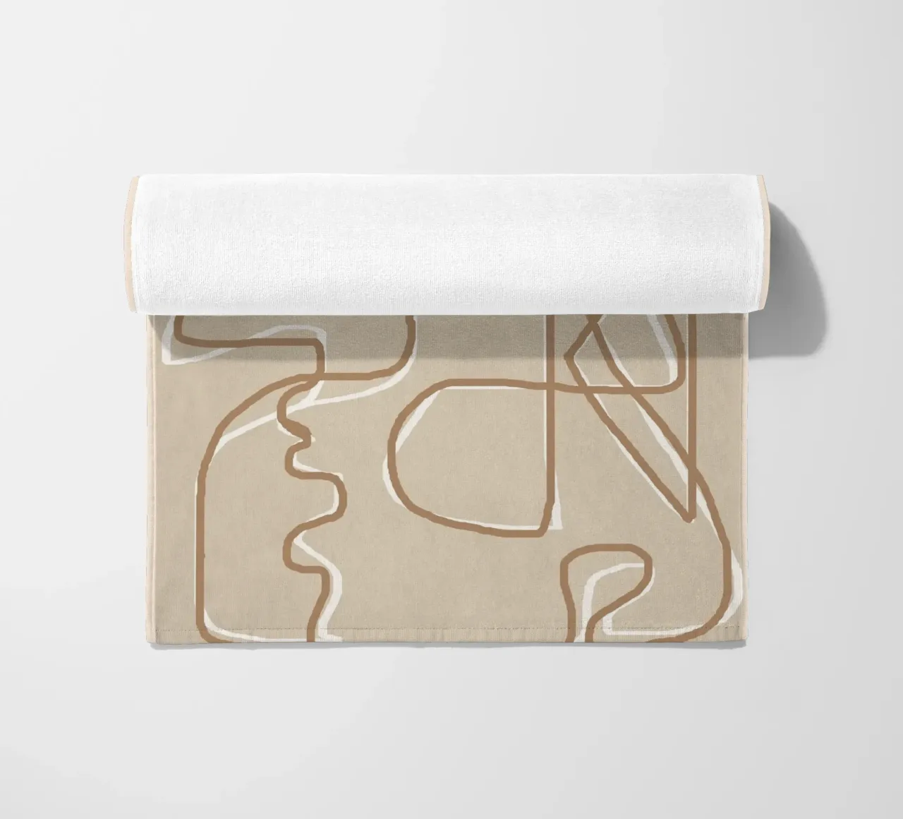 Abstract Face Sketch 2 telo mare da Nadjaa