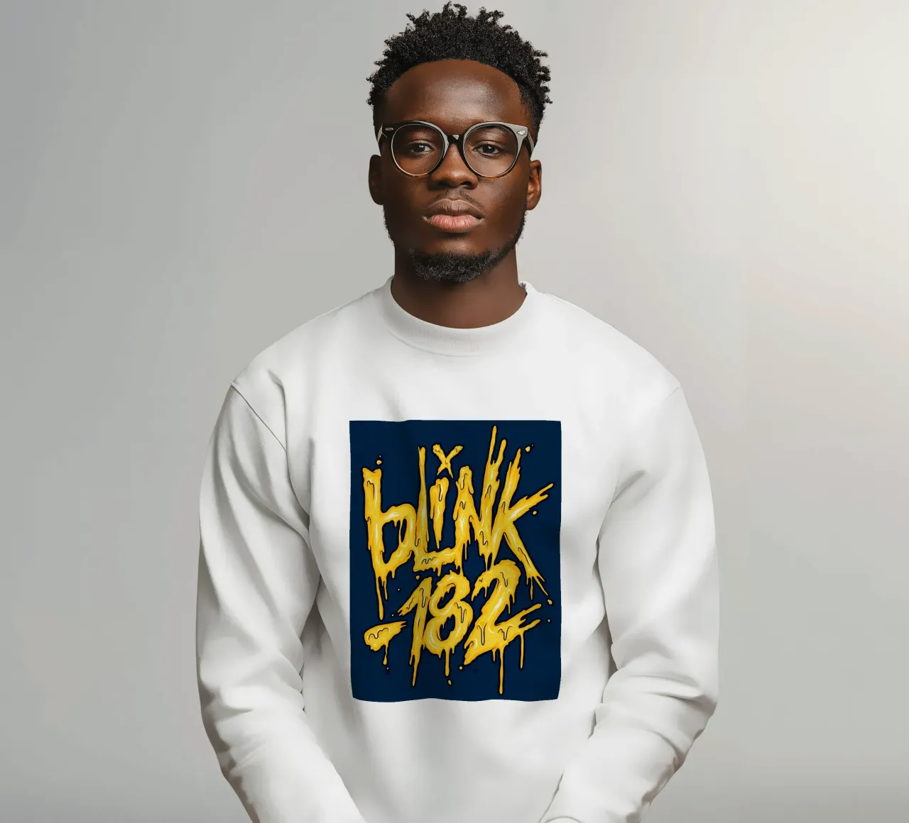 La band Blink-182 felpa da vanhesling