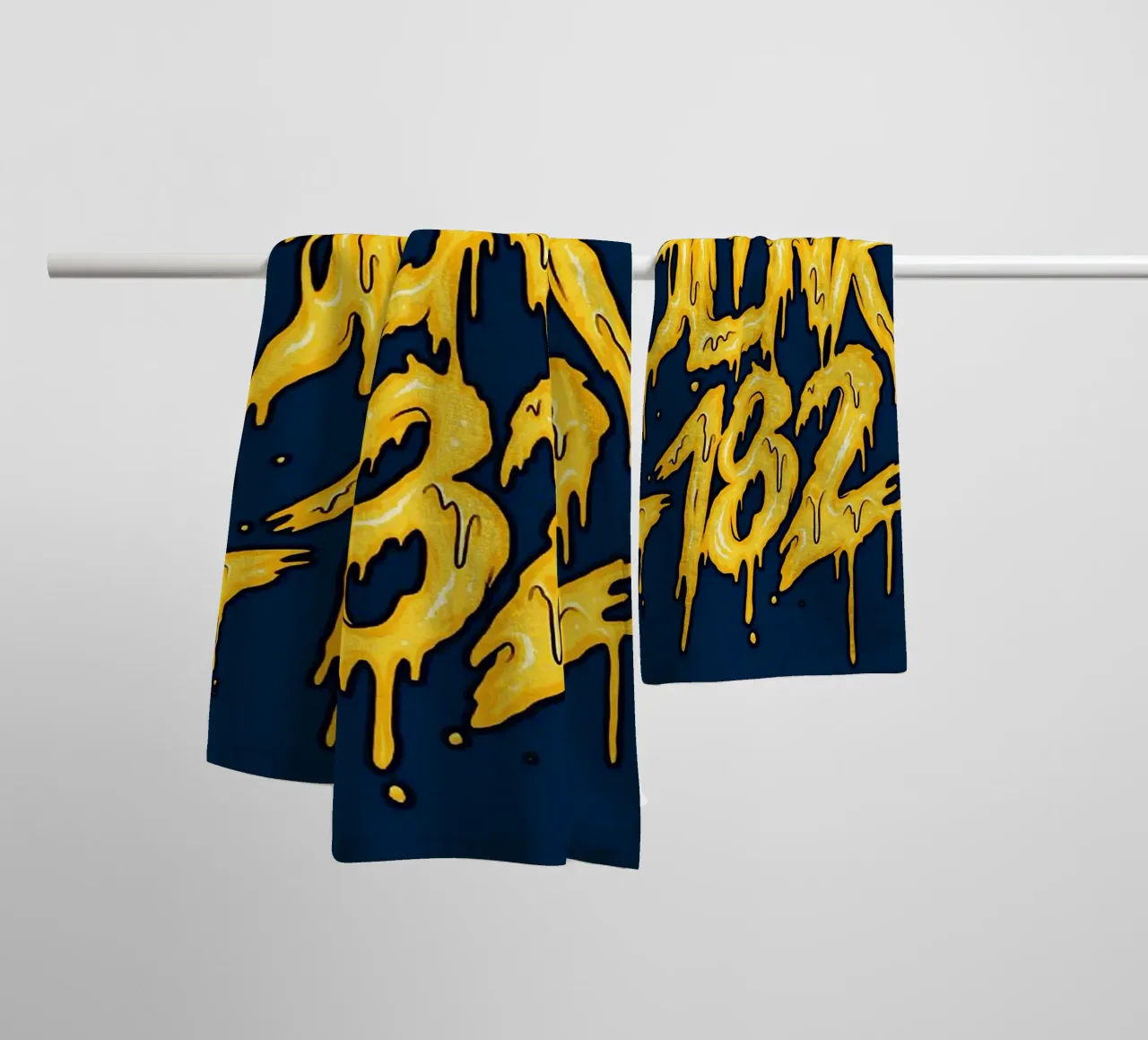 Le groupe Blink-182 serviette de bain de vanhesling