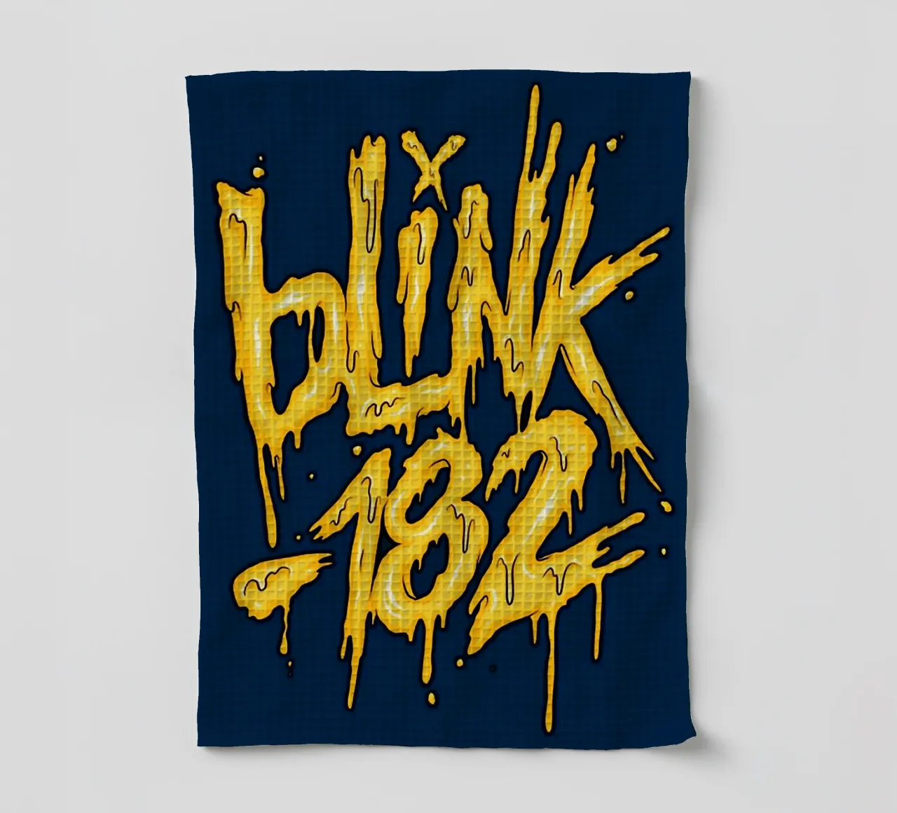 Le groupe Blink-182 torchon de vanhesling