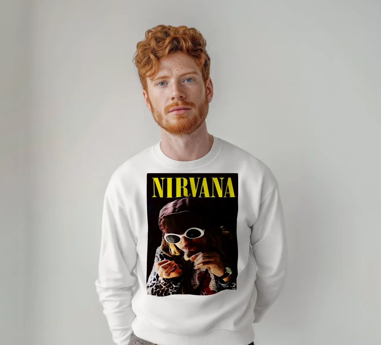 band dei nirvana felpa da vanhesling
