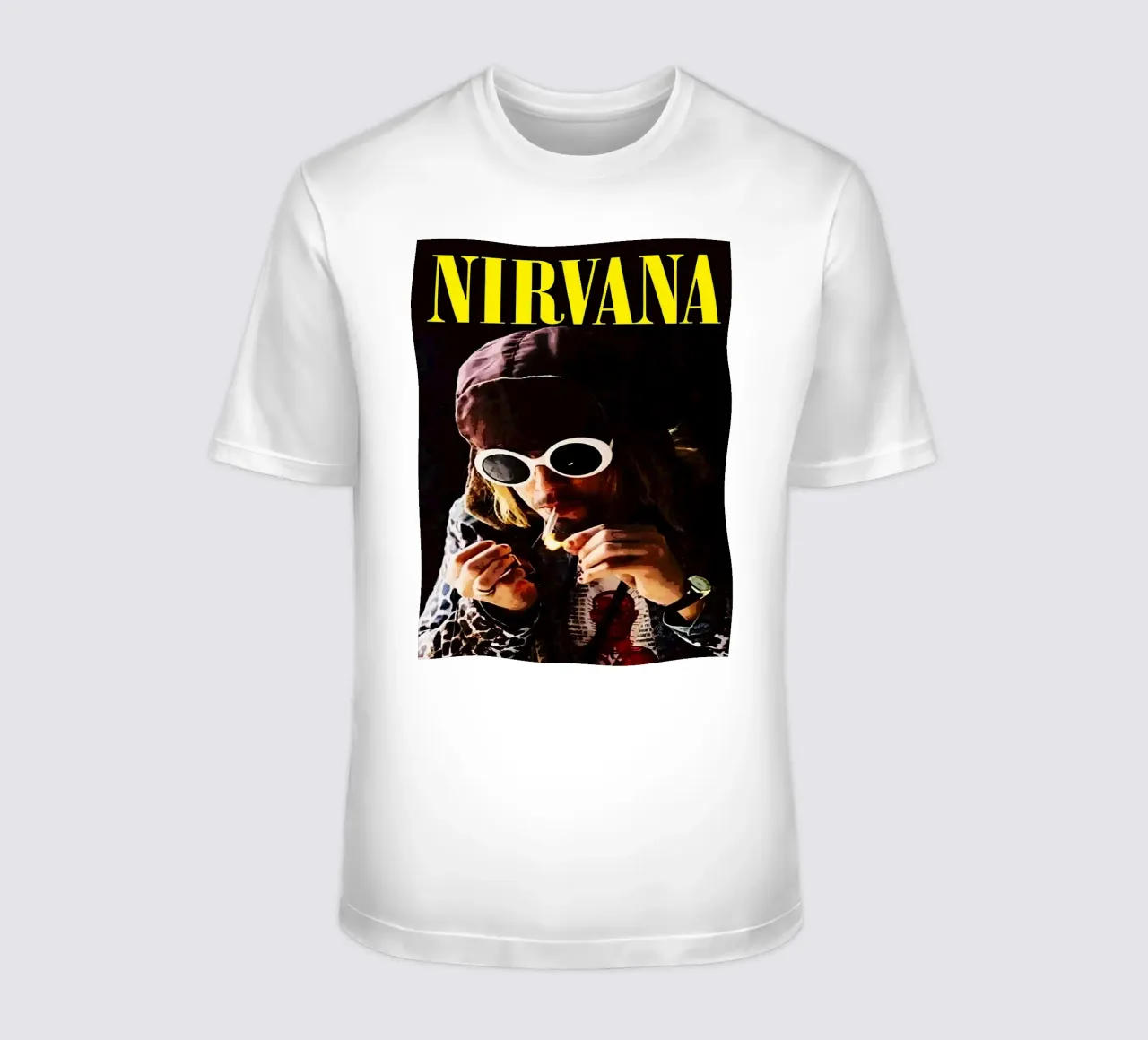band dei nirvana t-shirt da vanhesling