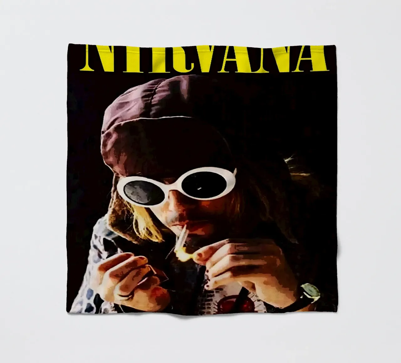 band dei nirvana coperta in pile da vanhesling