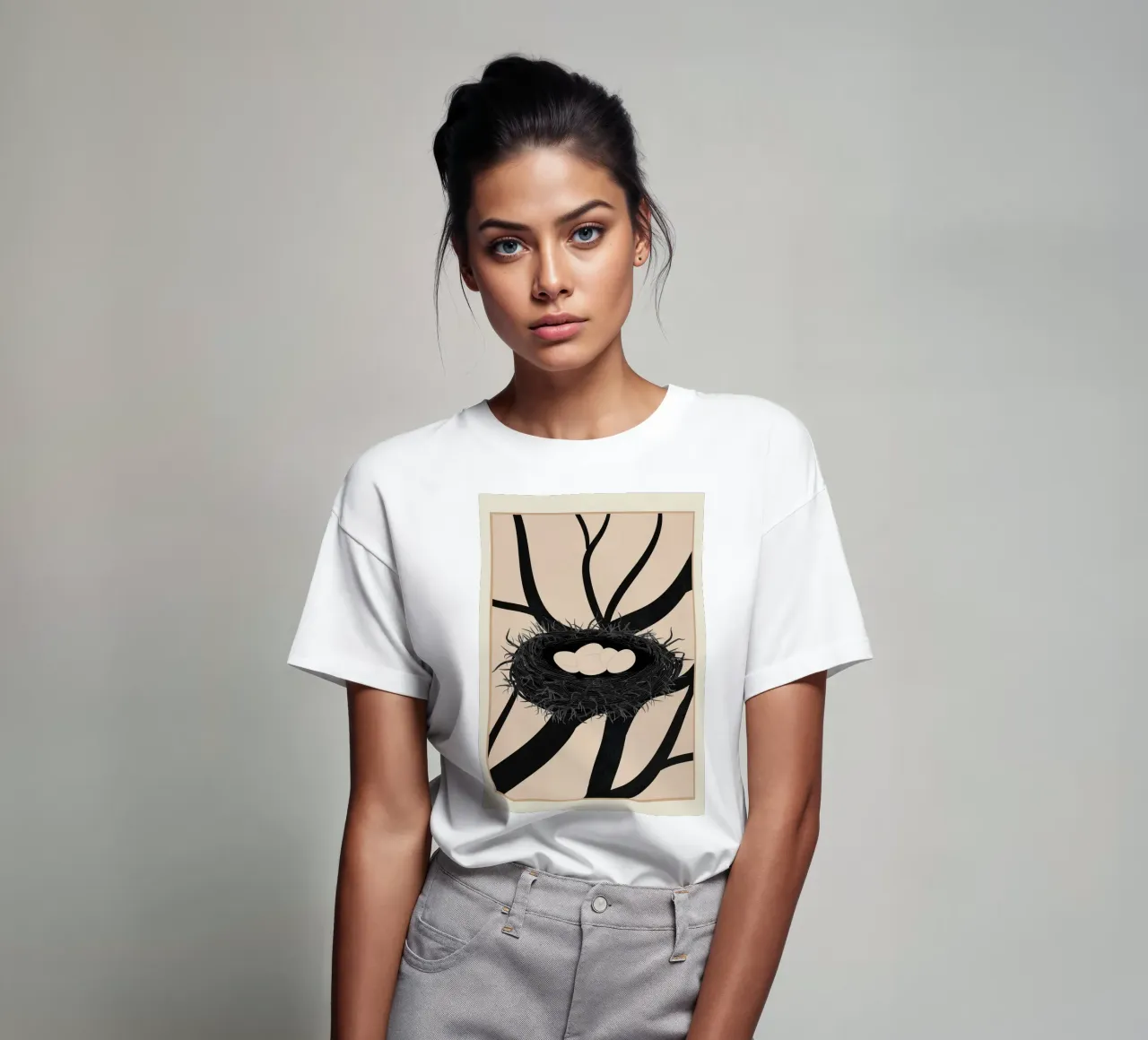 Birds Nest t-shirt da Nadjaa