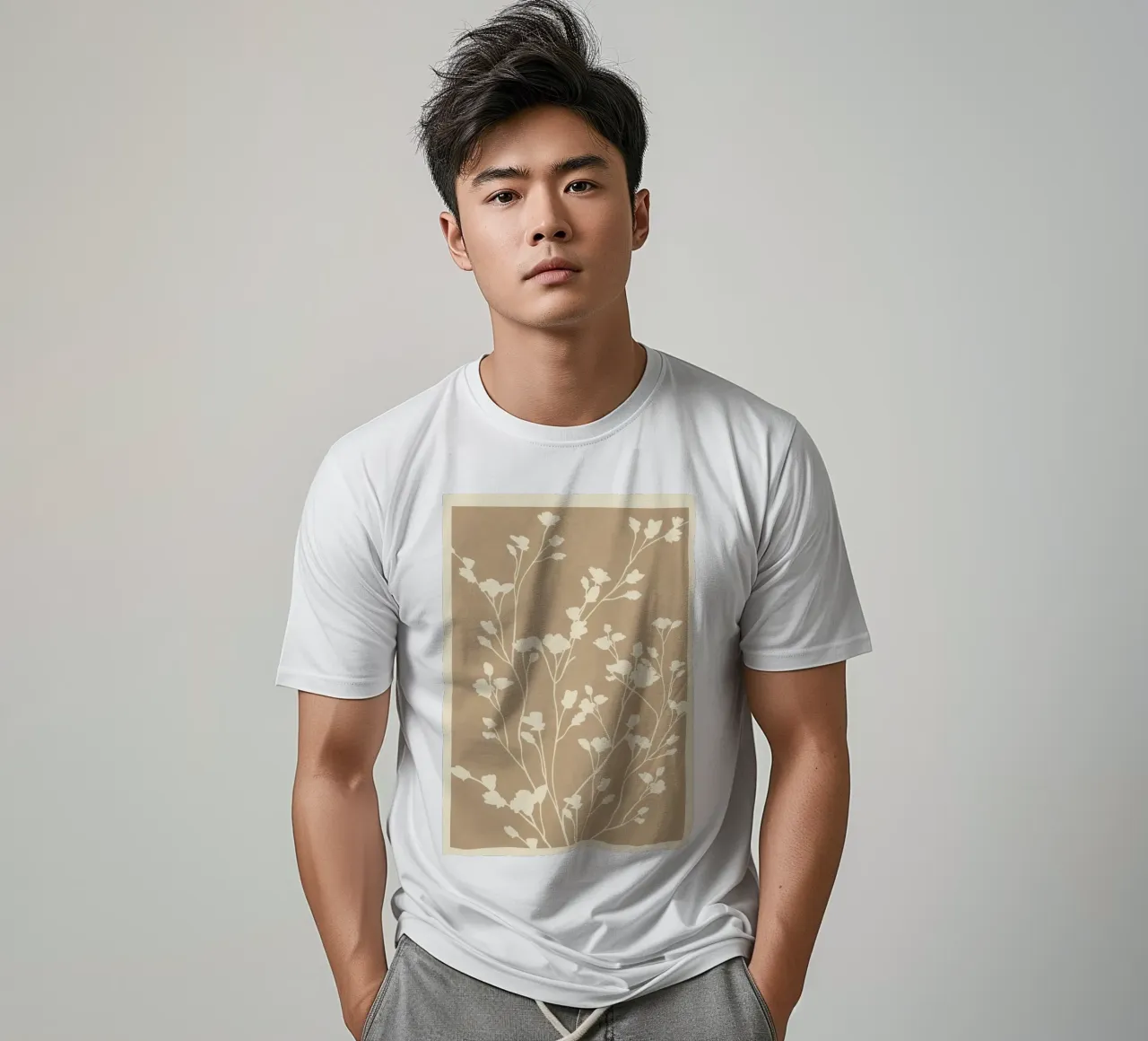 Minimal Branches Art 2 t-shirt da Nadjaa