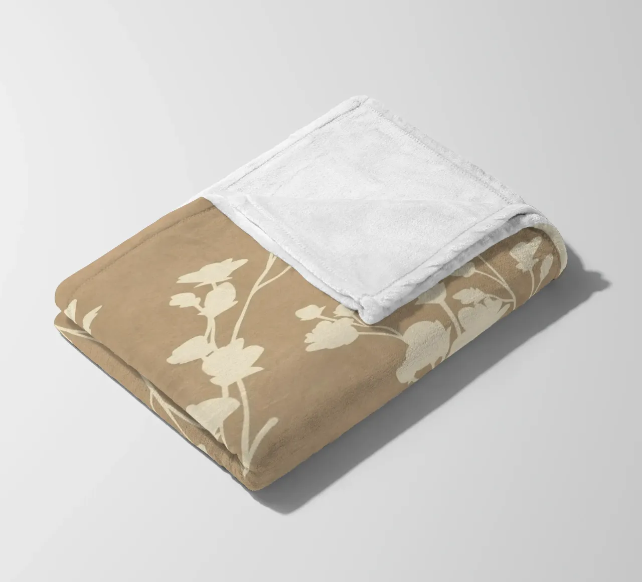 Minimal Branches Art 2 coperta in pile da Nadjaa
