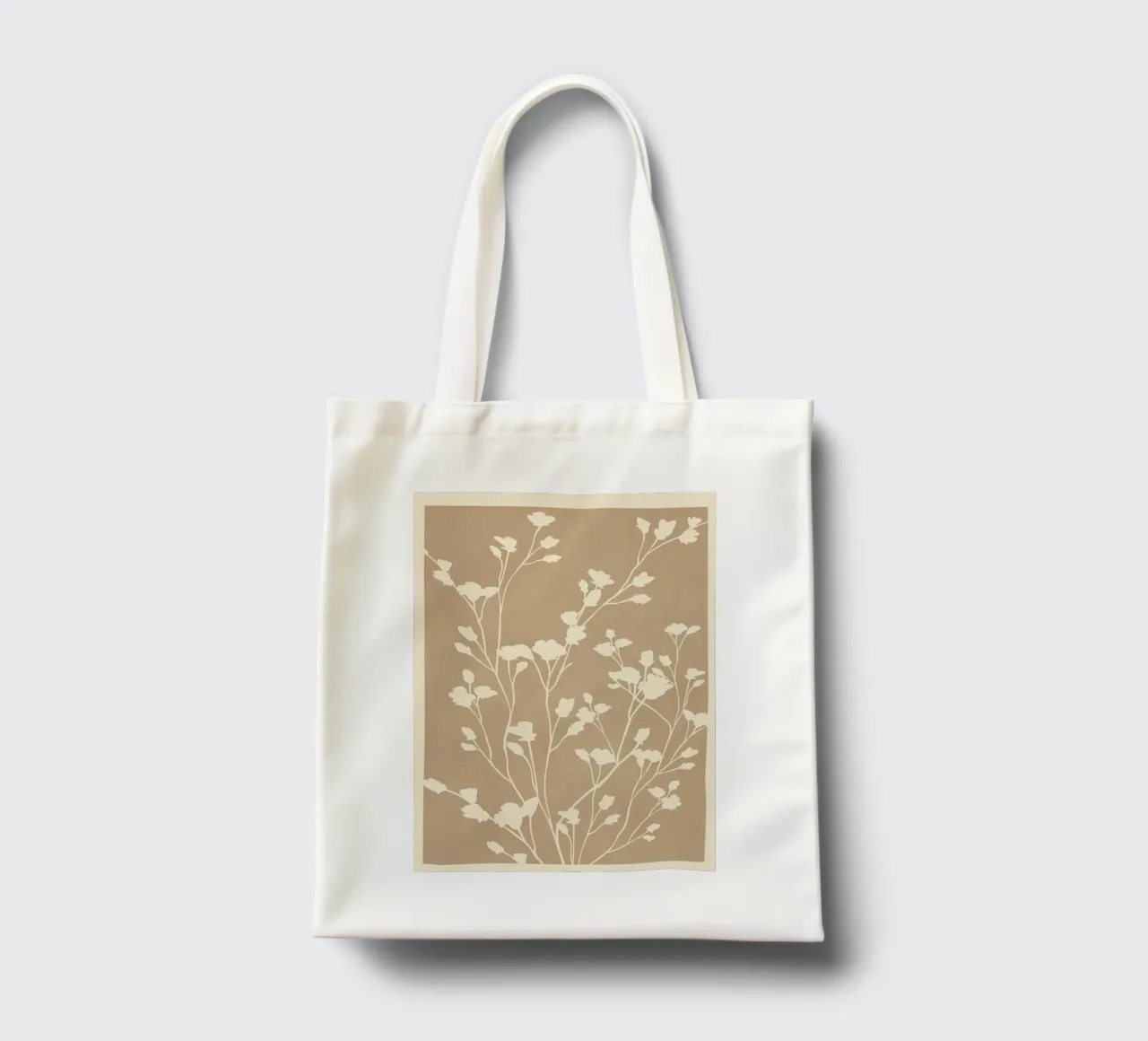 Minimal Branches Art 2 borsa in juta da Nadjaa