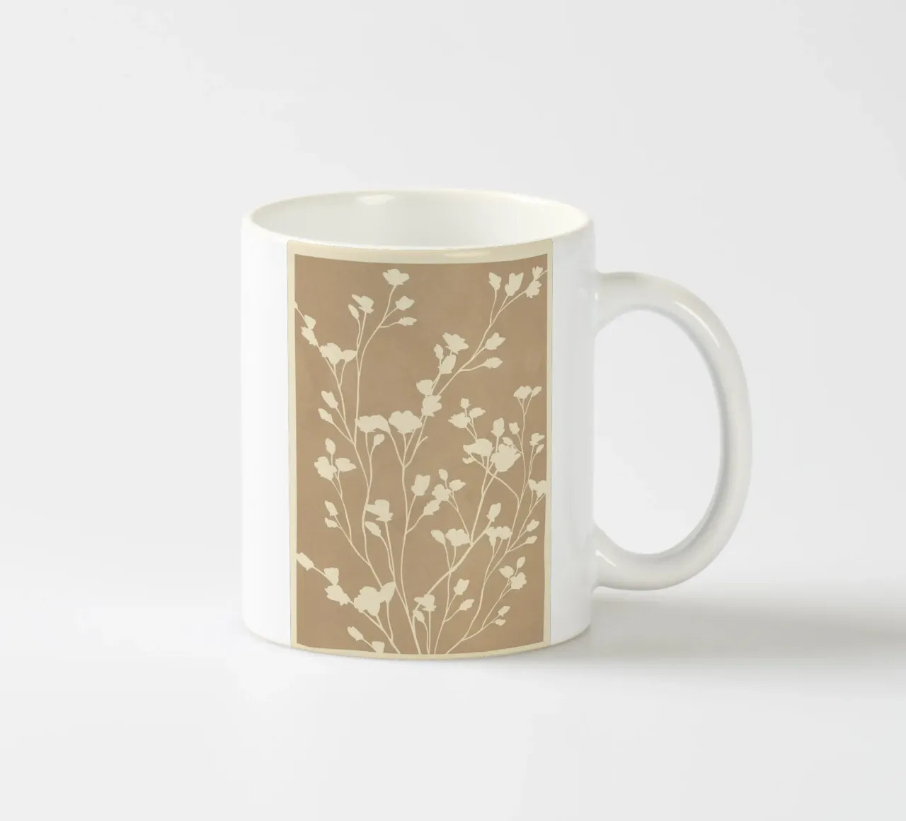 Minimal Branches Art 2 tazza in ceramica da Nadjaa