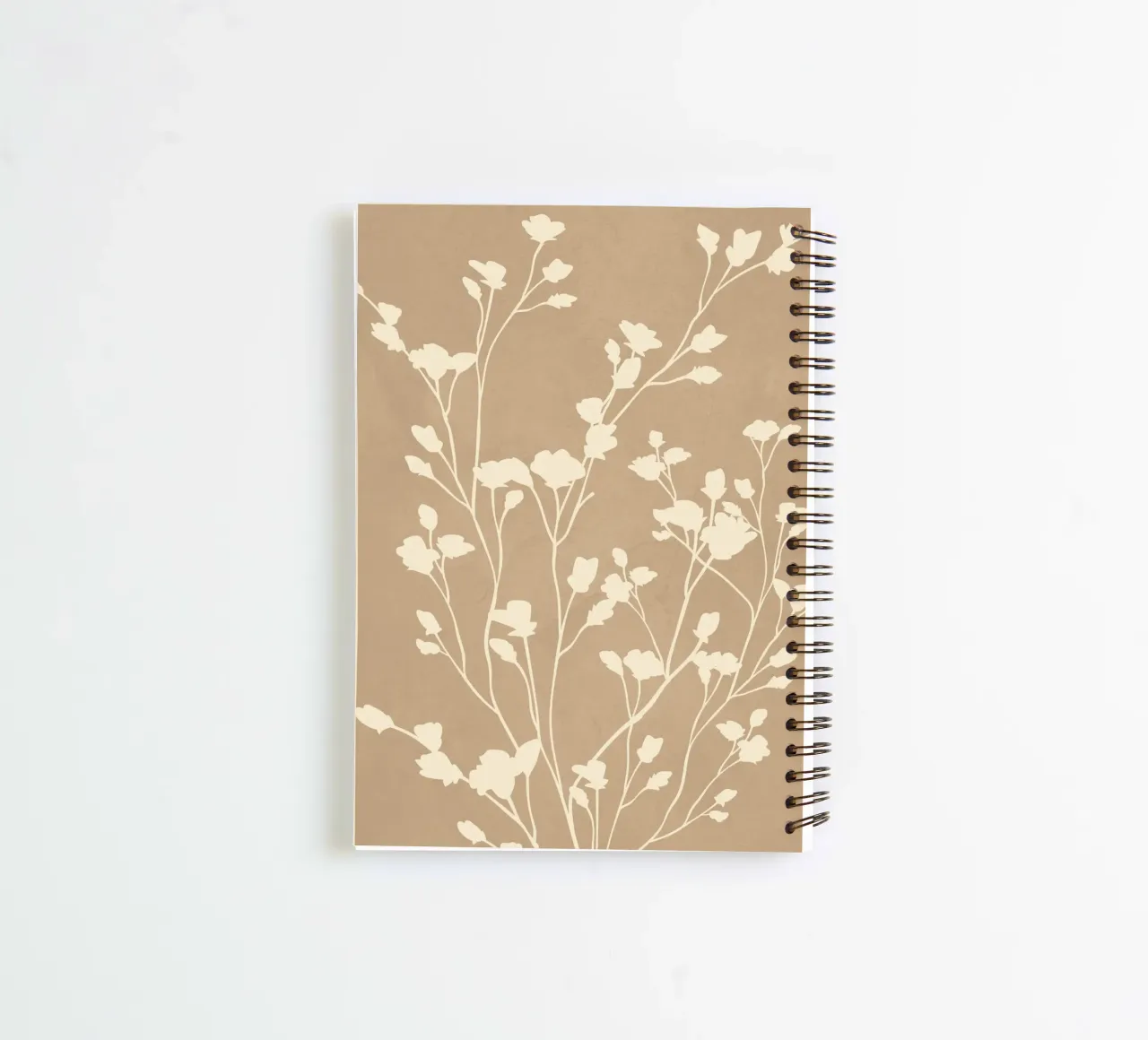 Minimal Branches Art 2 spiral notebook by Nadjaa