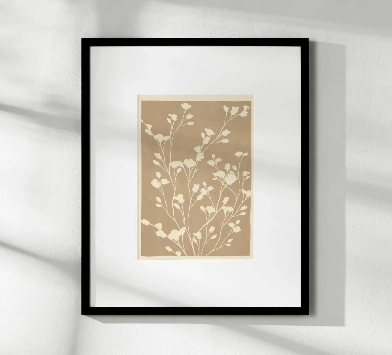 Minimal Branches Art 2 carta hahnemühle da Nadjaa