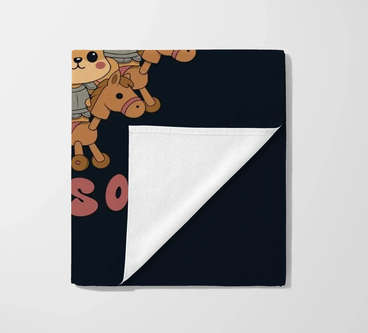 Who let the Tokens Out beach towel by Loobs