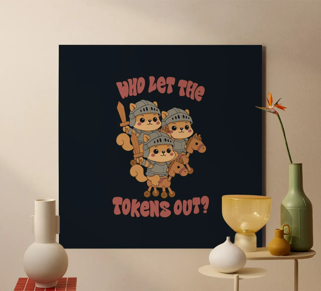 Who let the Tokens Out forex plate by Loobs