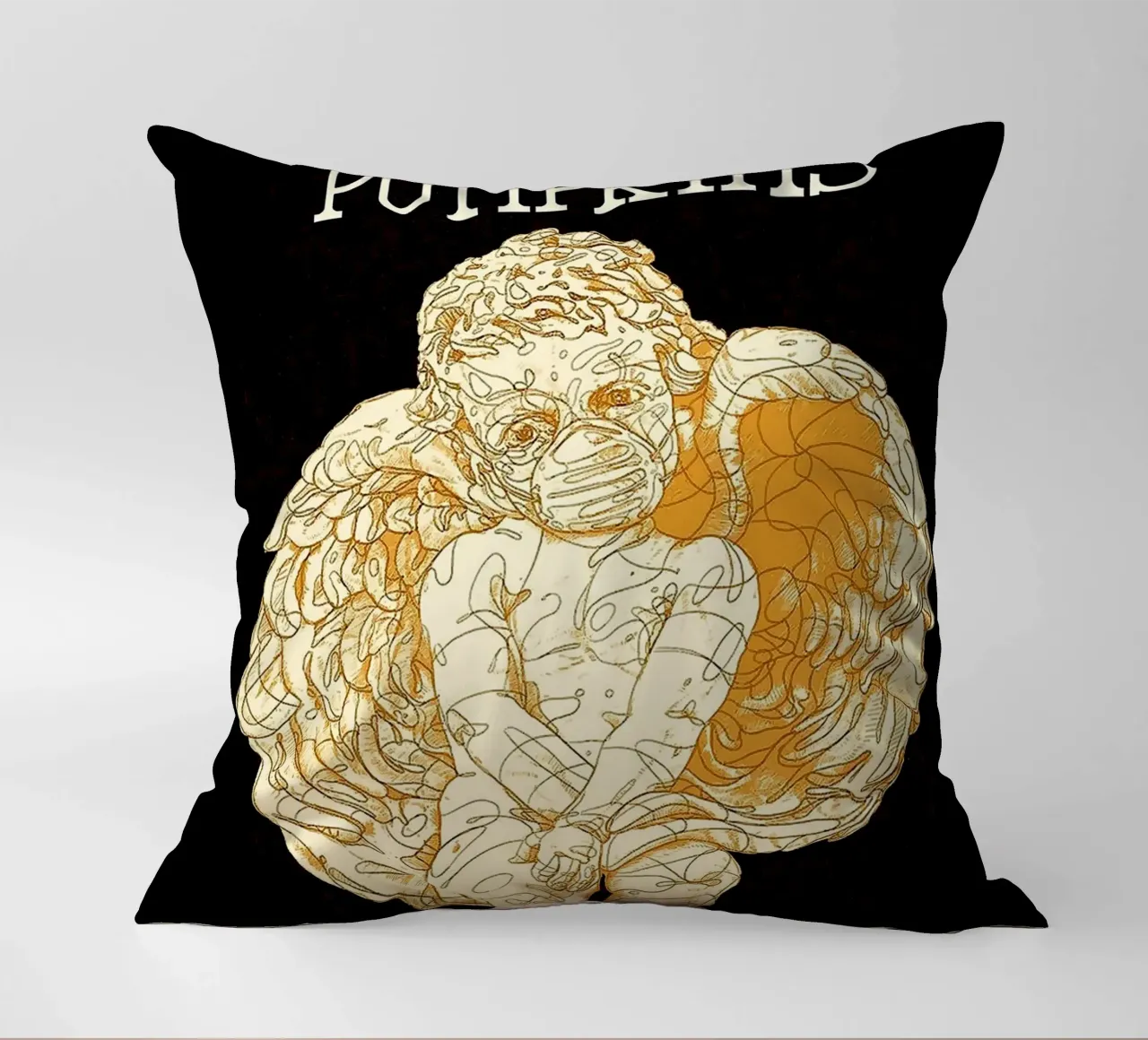 Groupe Smashing Pumpkin coussin de vanhesling