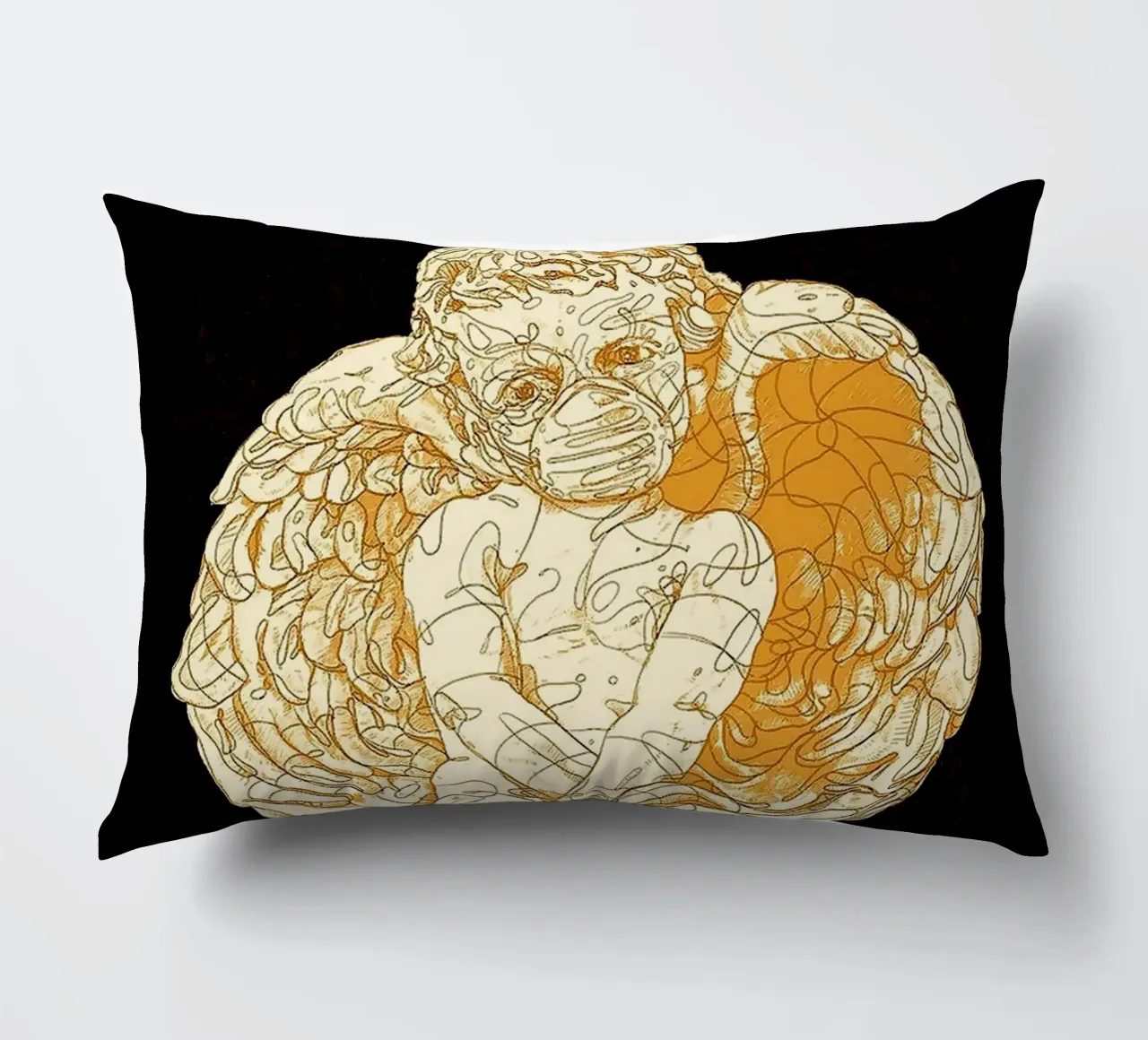 Groupe Smashing Pumpkin coussin de vanhesling