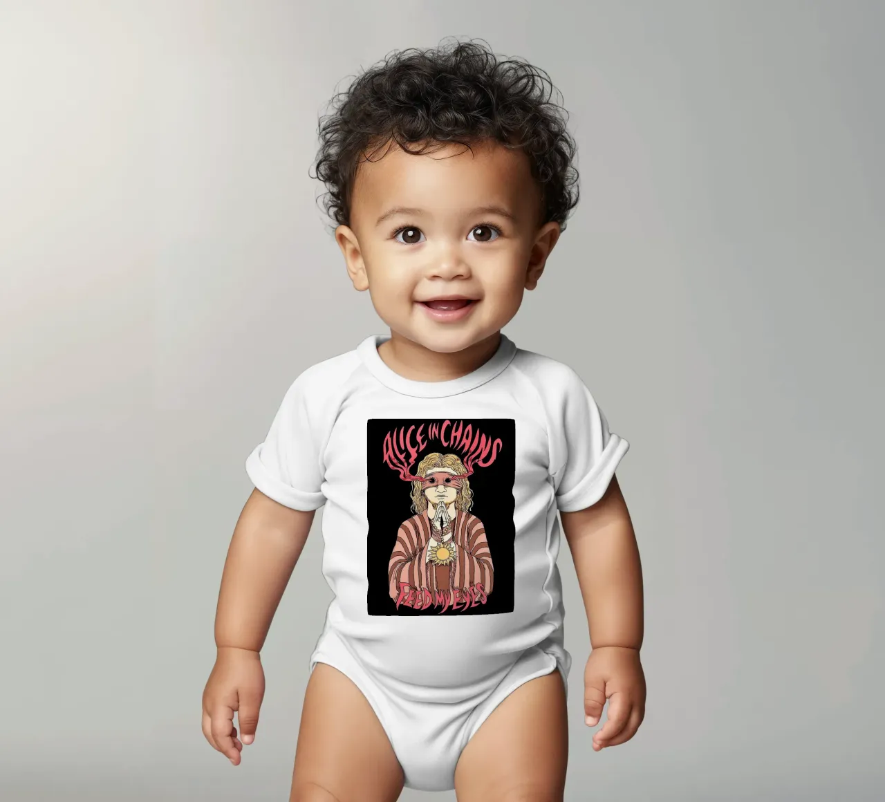 Alice in Chains band body neonato maniche corte da vanhesling