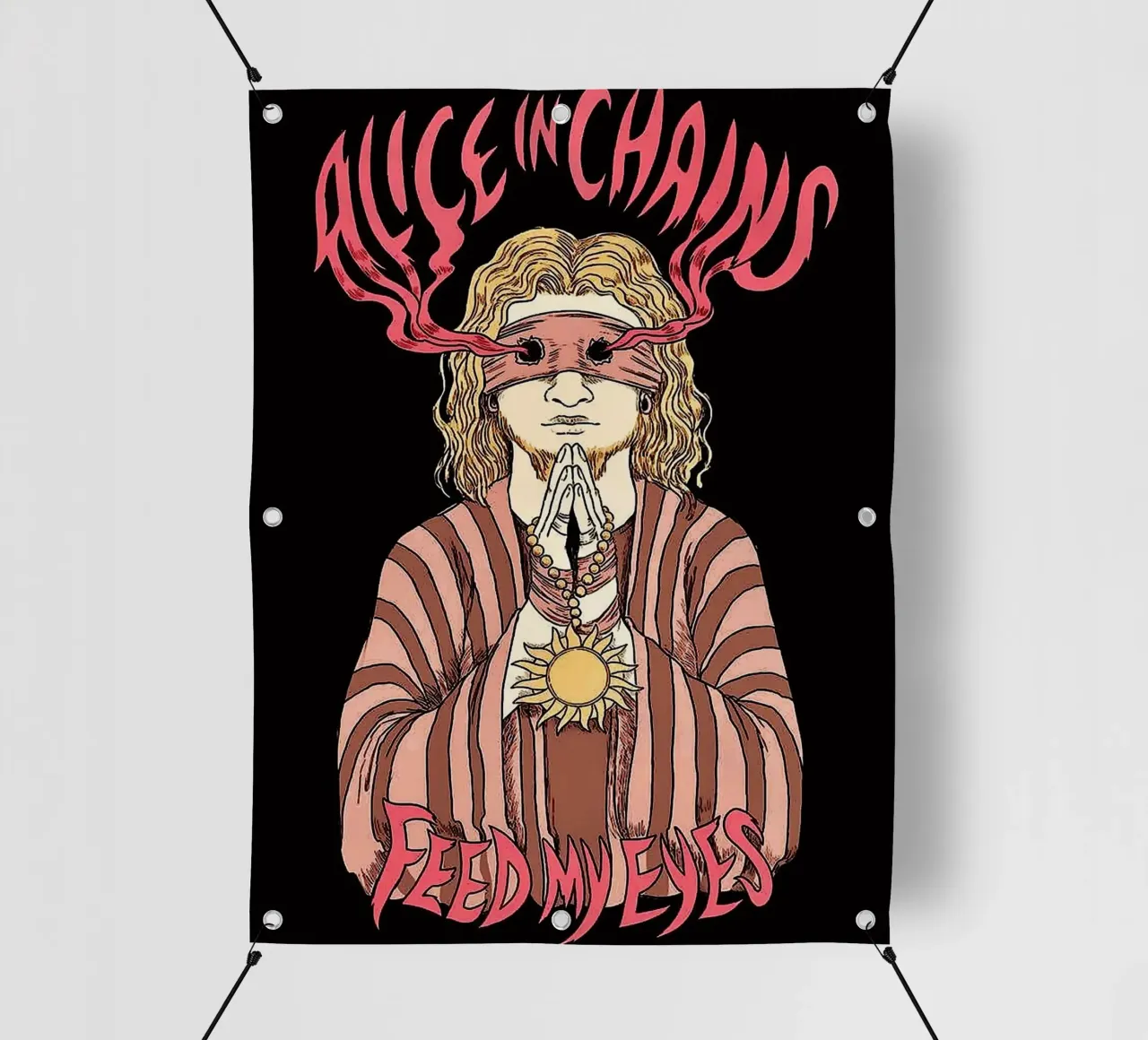 Groupe Alice in Chains bâche pvc de vanhesling