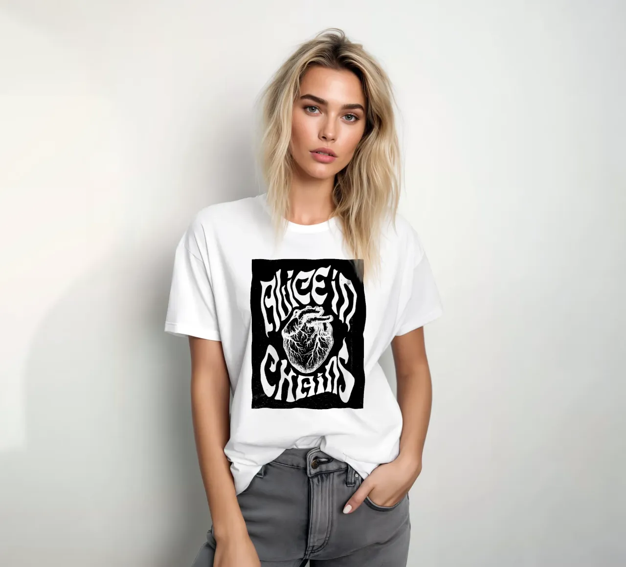 Alice in Chains band t-shirt da vanhesling