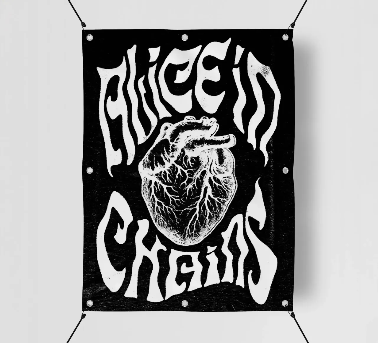 Alice in Chains band telo in pvc da vanhesling