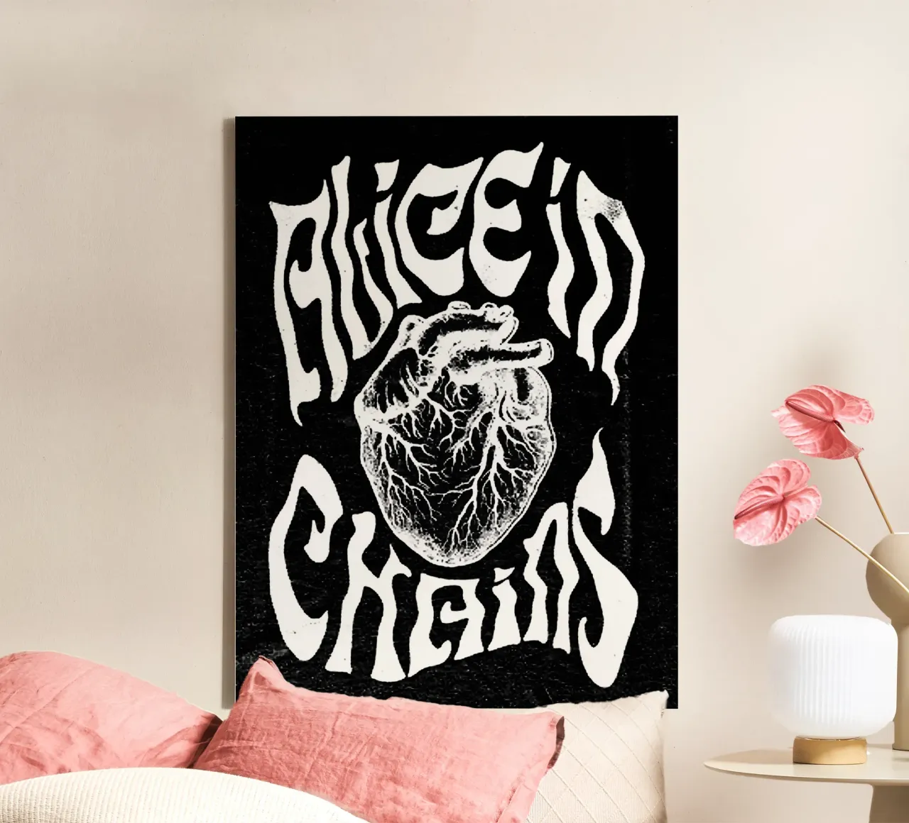 Alice in Chains band canvas by vanhesling