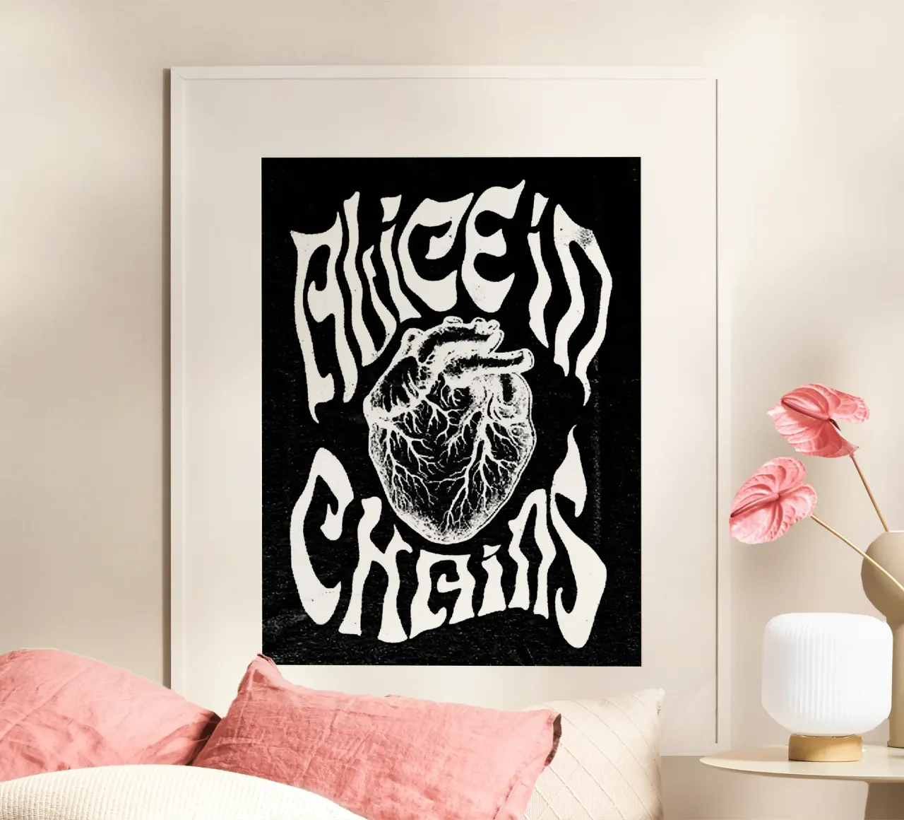 Alice in Chains band carta hahnemühle da vanhesling