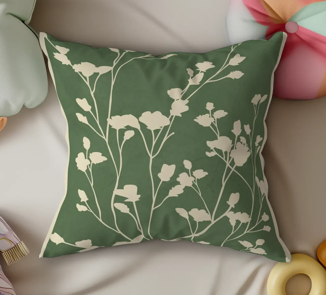 Minimal Branches Art 3 cuscino da Nadjaa