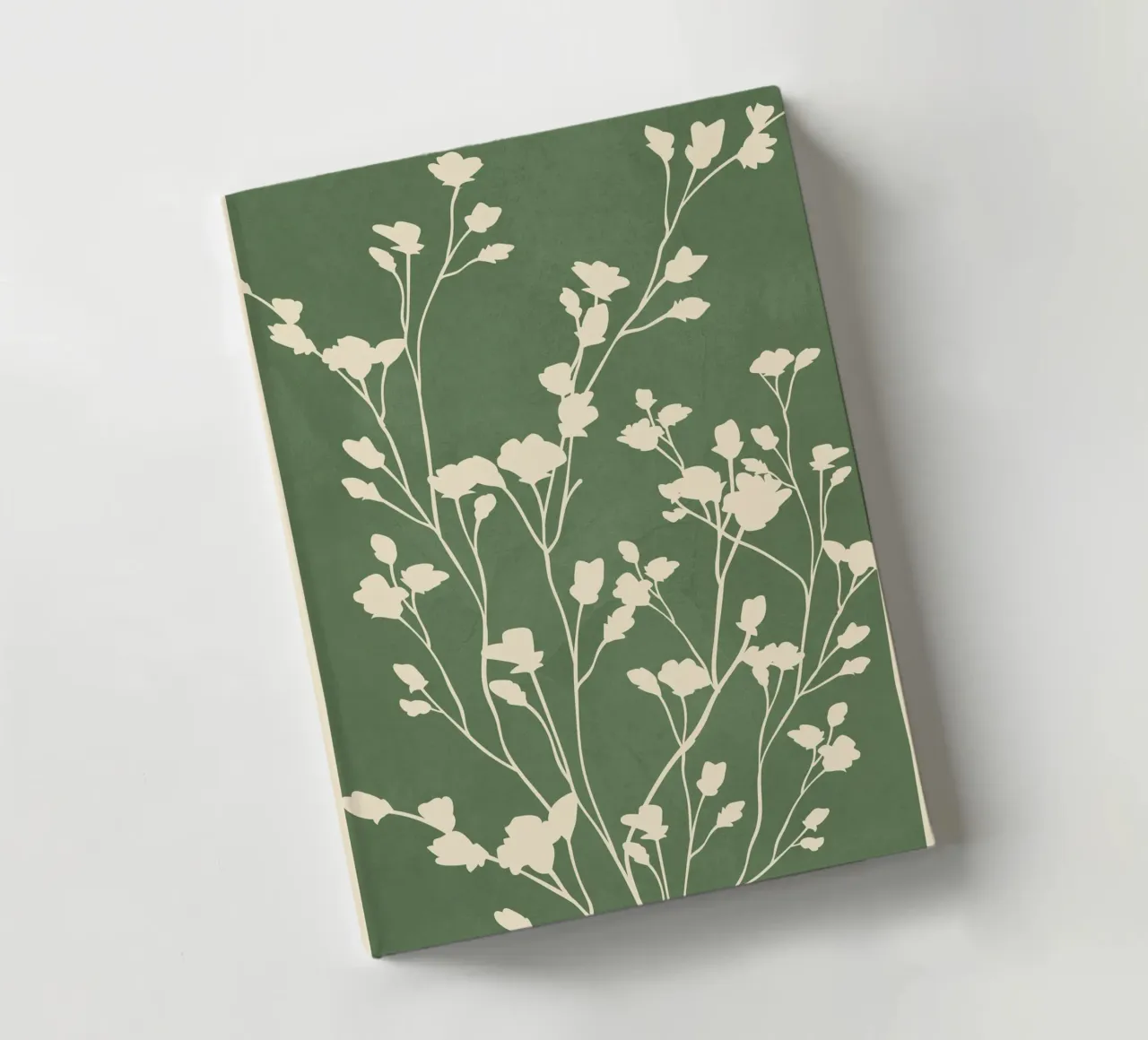 Minimal Branches Art 3 notebook by Nadjaa