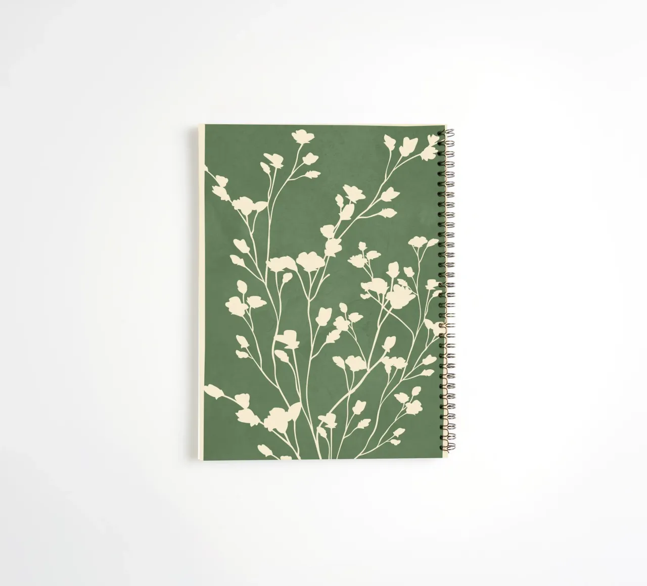 Minimal Branches Art 3 spiral notebook by Nadjaa