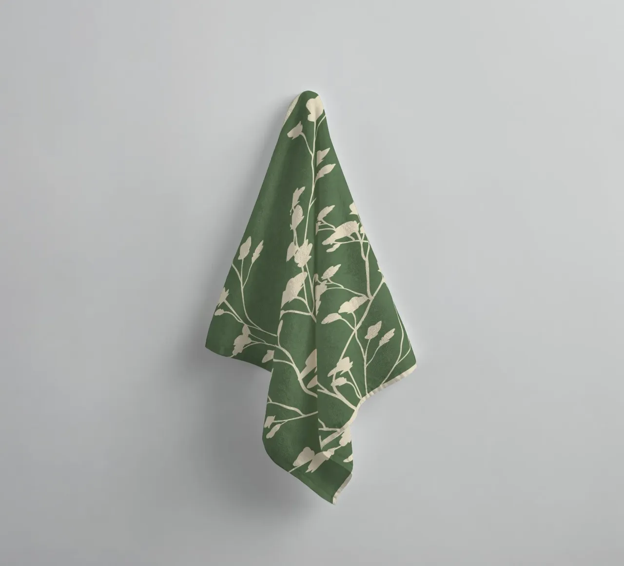 Minimal Branches Art 3 towel by Nadjaa