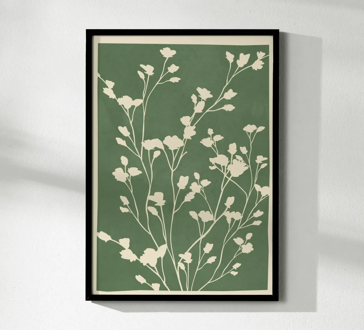 Minimal Branches Art 3 carta hahnemühle da Nadjaa