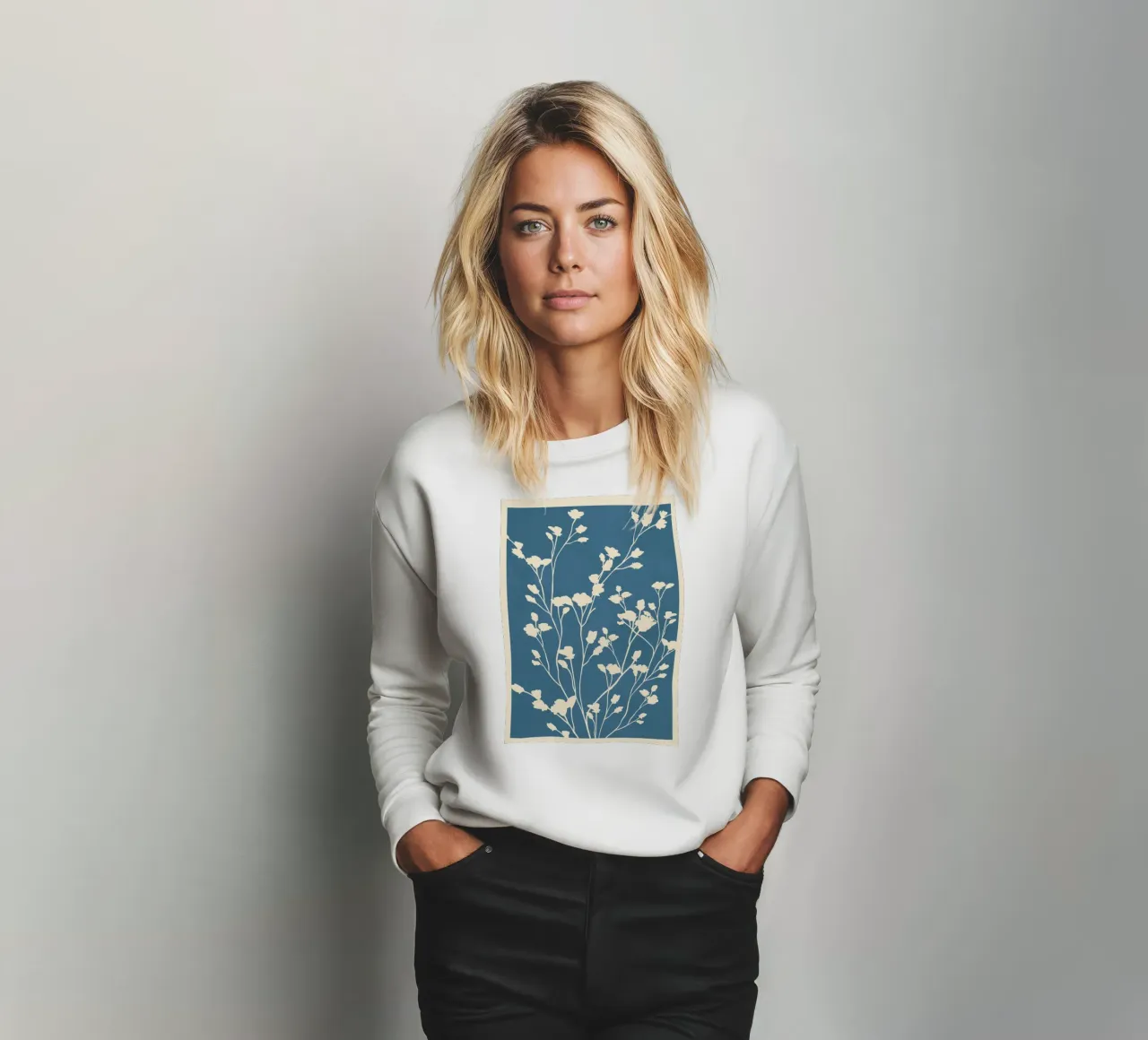 Minimal Branches Art 4 felpa da Nadjaa